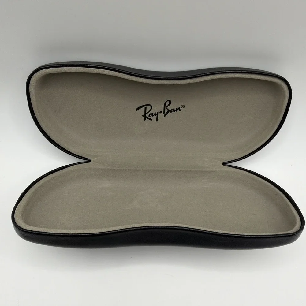 Authentic Ray Ban Large Hard Side Protective Clamshell Eyeglasses Sunglass Case